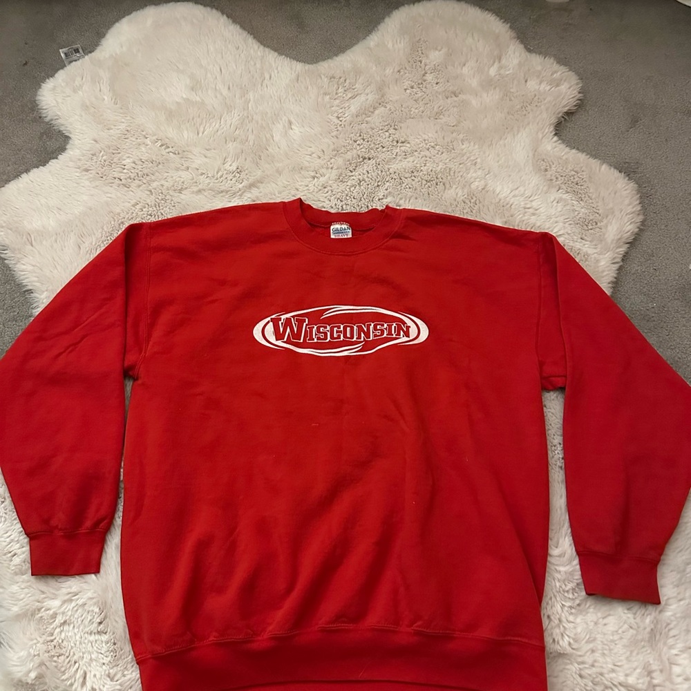 Wisconsin Red Sweater